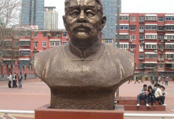常州中领雕塑为您打造高端优质的鲁迅胸像铜雕