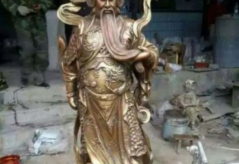 常州精致的关公铜雕，礼品艺术之美