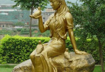 常州答案；展现浪漫的爱情：鸽子雕塑