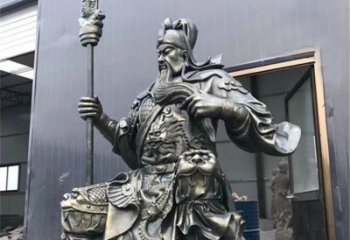 常州高雅典雅的关公铜雕