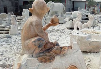 常州精美猴子石雕，带来浓浓的节日气息