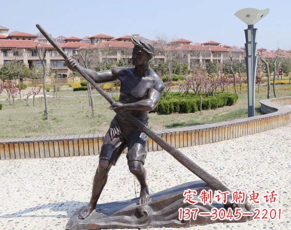 常州传道受业解惑的男子雕塑