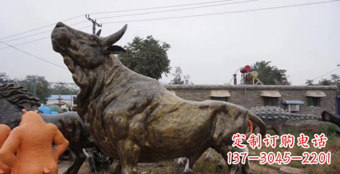 常州牛动物铜雕