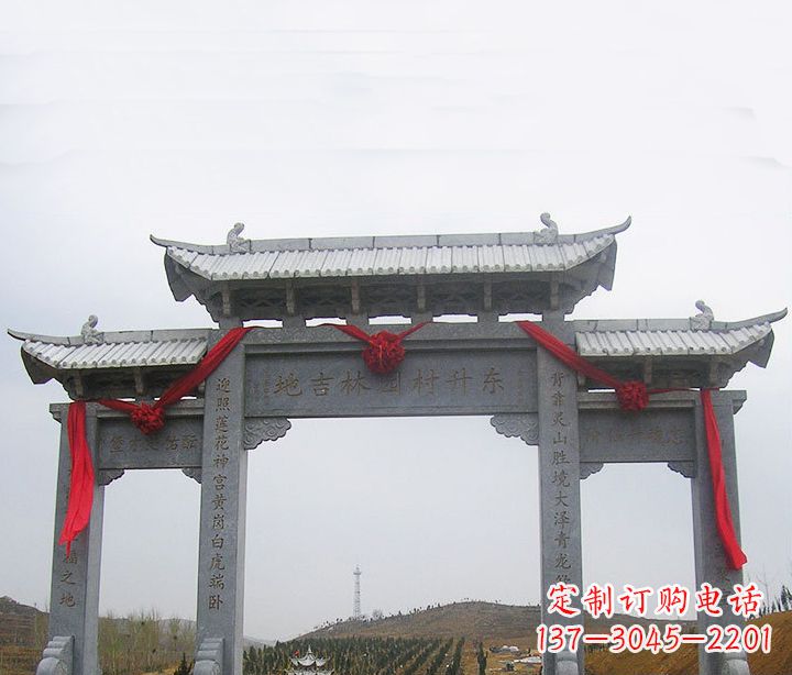 常州温馨定制,中领雕塑牌坊石雕