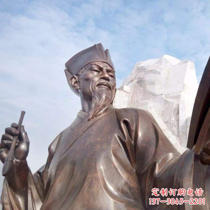 常州欧阳修铜雕塑