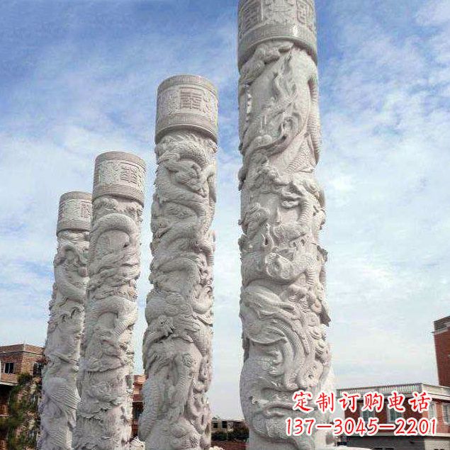 常州精美石雕龙雕塑,释放神秘力量