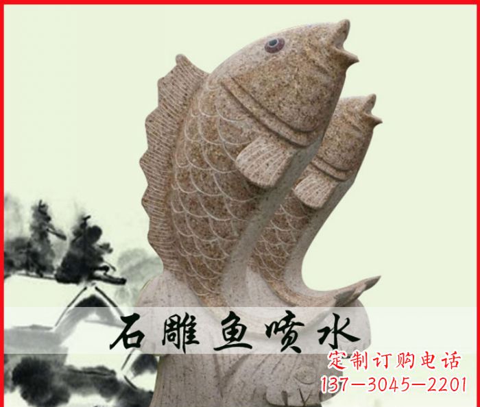 常州艺术级鲤鱼雕塑,精致装点您的喷水公园