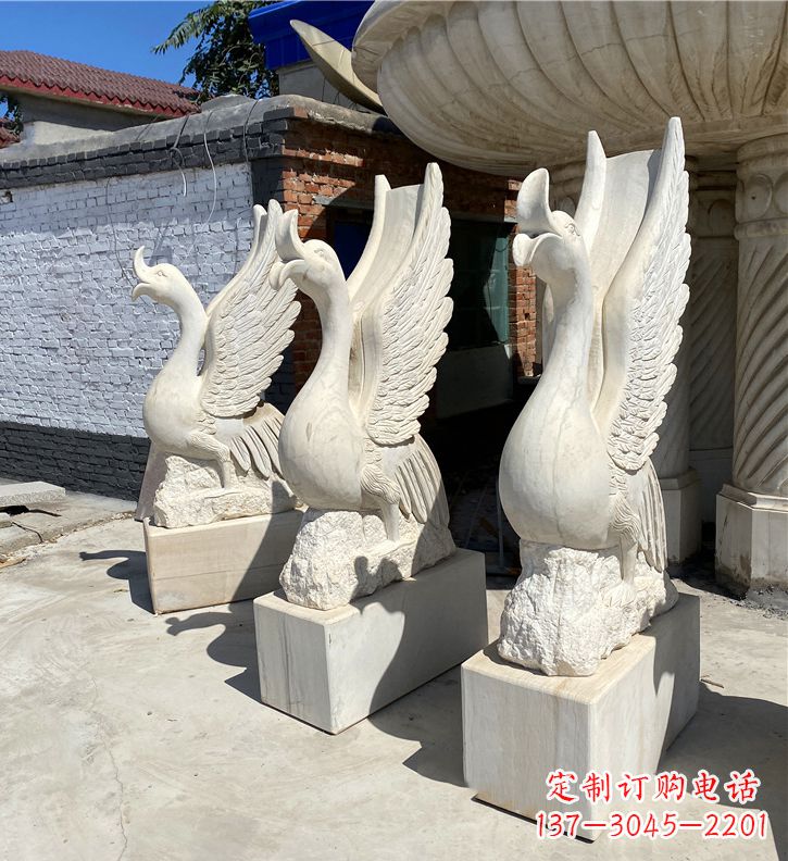 常州金羽天鹅雕塑,给您的公园带来浪漫景致