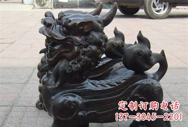 常州象征保护,美轮美奂的貔貅辟邪神兽铜雕