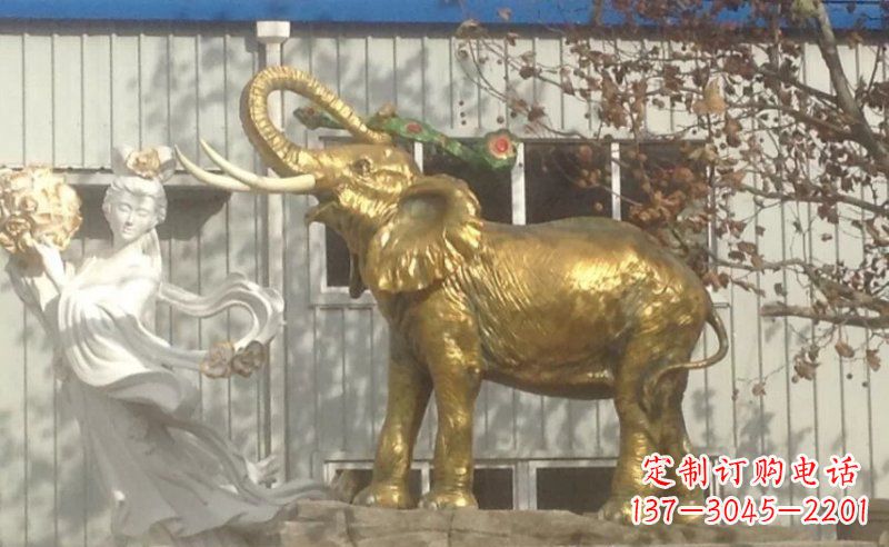 常州铜质大象雕塑,令人惊叹的精湛工艺