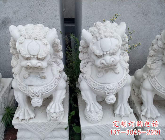 常州中领雕塑大理石狮子雕塑