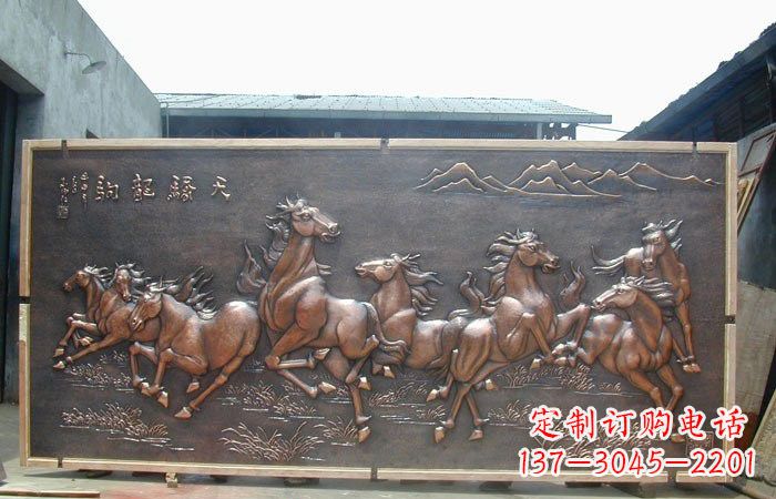 常州中领雕塑:古典造型的精美马雕塑