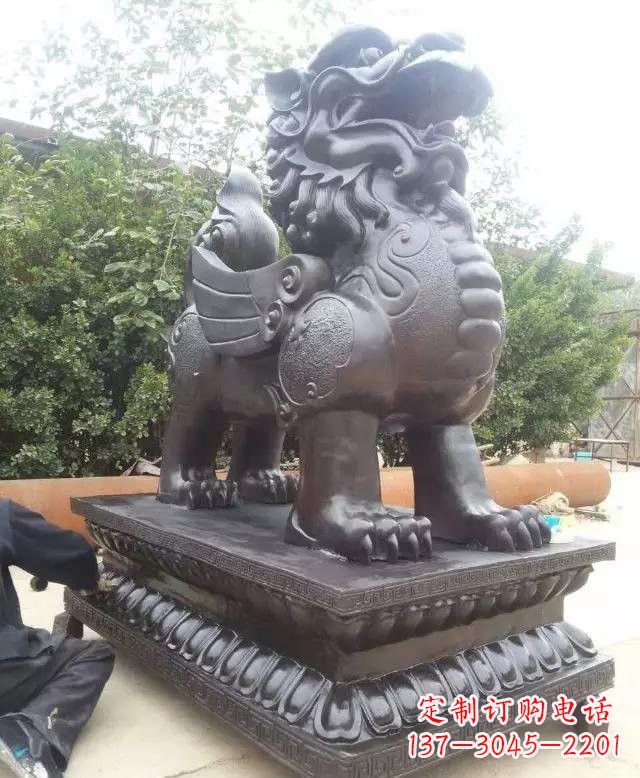 常州打造传统艺术象征——精美貔貅雕塑