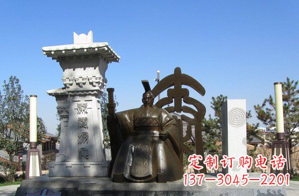 常州秦始皇雕塑,精致细腻,传承历史之美