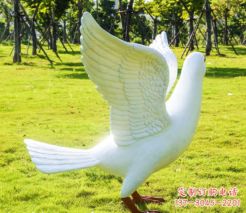 常州以和平鸽为灵感,用雕塑记录世界和平