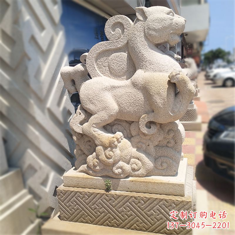 常州青龙白虎现代雕塑