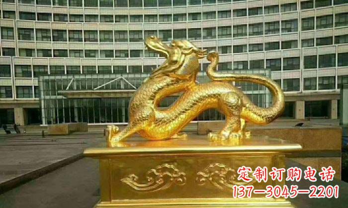 常州正宗青龙铜雕，精致细腻的艺术品