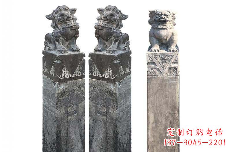 常州来自古代的精美狮子雕塑