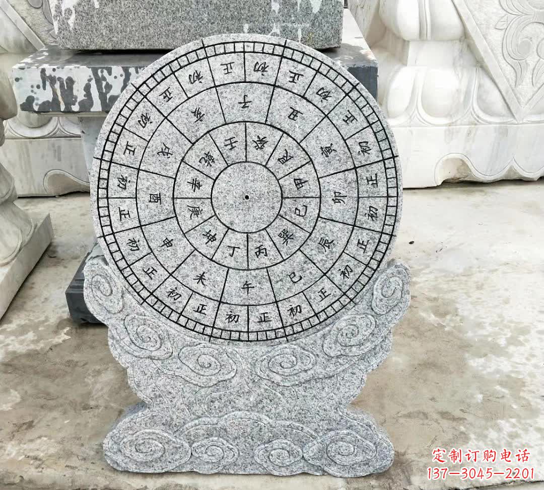 常州青石古典日晷雕塑是一种典型的中国雕塑风格…