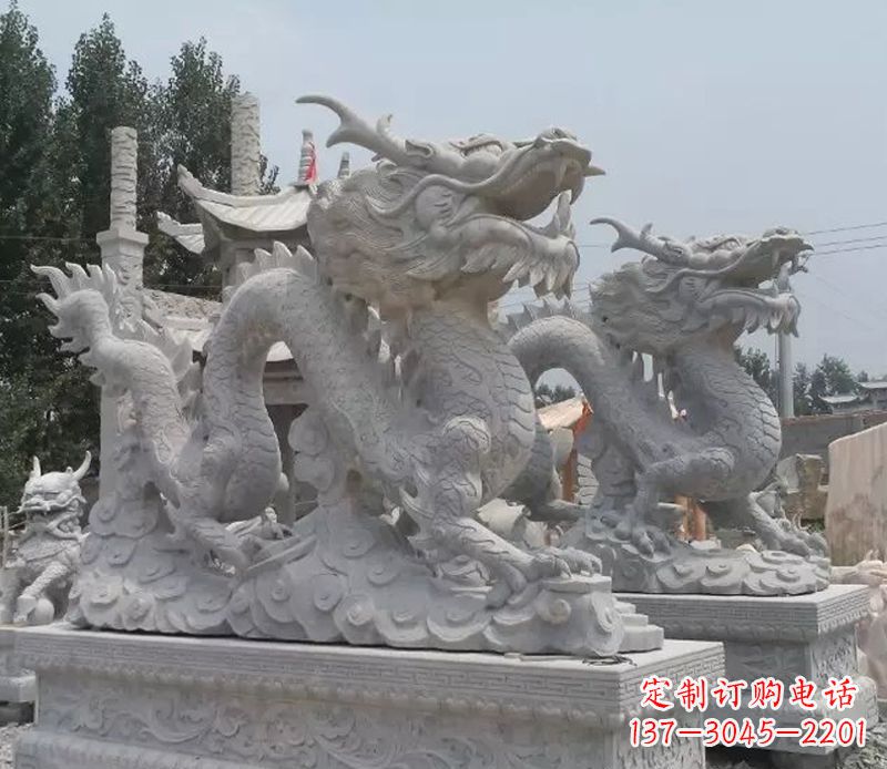 常州高质量青石龙雕制作