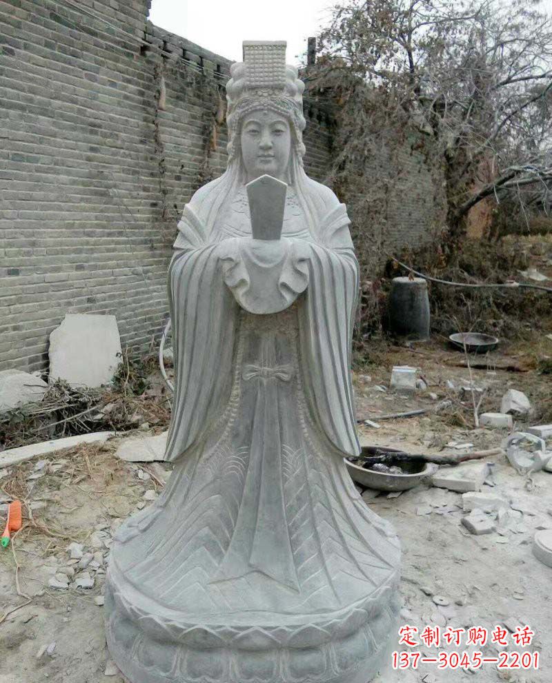 常州青石妈祖神像雕塑,传承中华民族精神