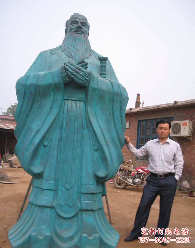 常州来自中国历史的经典孔子雕塑