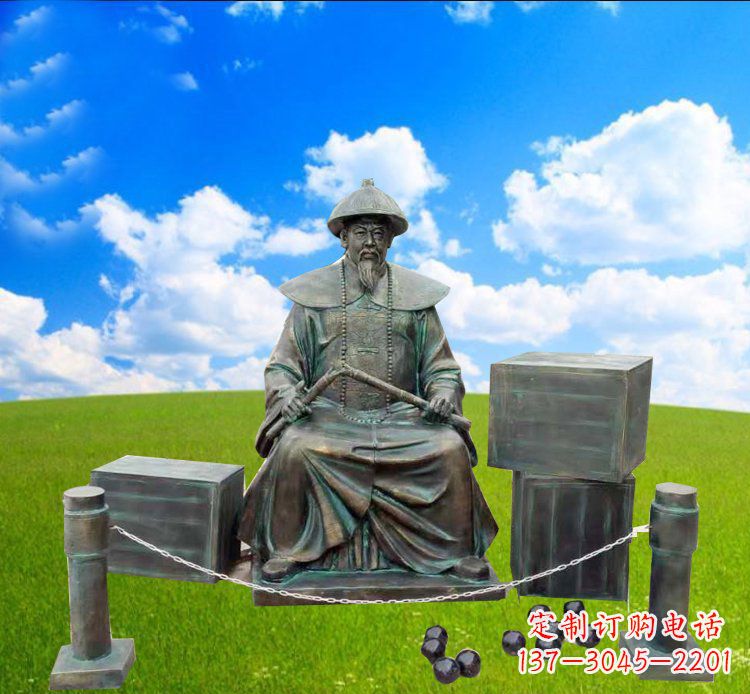 常州青铜雕刻的传奇——林则徐铜雕