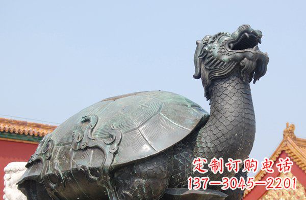常州青铜龙雕塑,象征传统文化之美