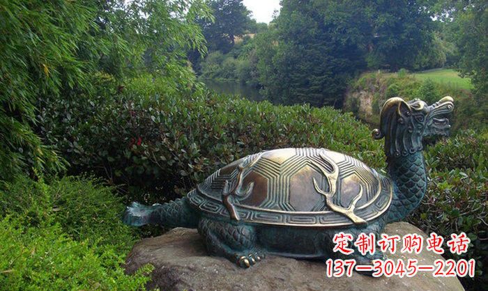 常州融合经典的青铜龙雕塑