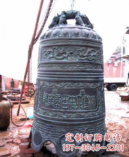 常州精美历久弥新的青铜钟雕塑