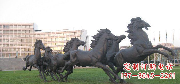 常州群马公园动物铜雕,让艺术描绘你的故事