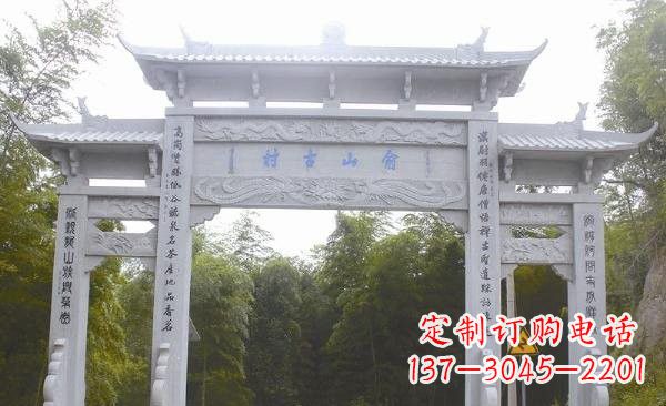 常州让精美的牌坊雕塑为您打造精美环境