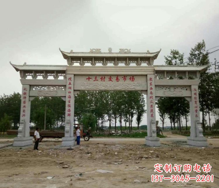 常州精美石牌坊雕塑,令你惊艳无比