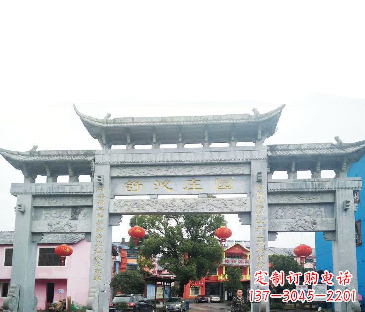 常州石牌坊雕塑——见证时刻的美好记忆