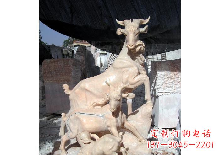 常州三阳开泰公园独特动物石雕