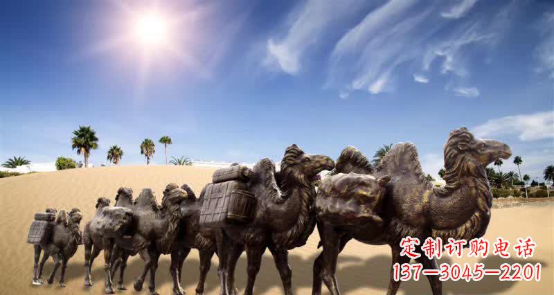 常州中领雕塑沙漠骆驼铜雕制作工艺与定制标准
