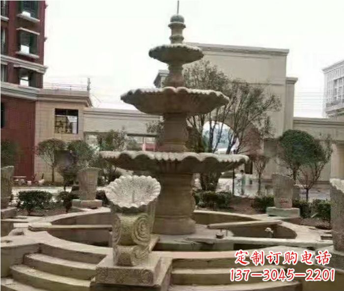 常州高品质砂岩喷泉雕塑