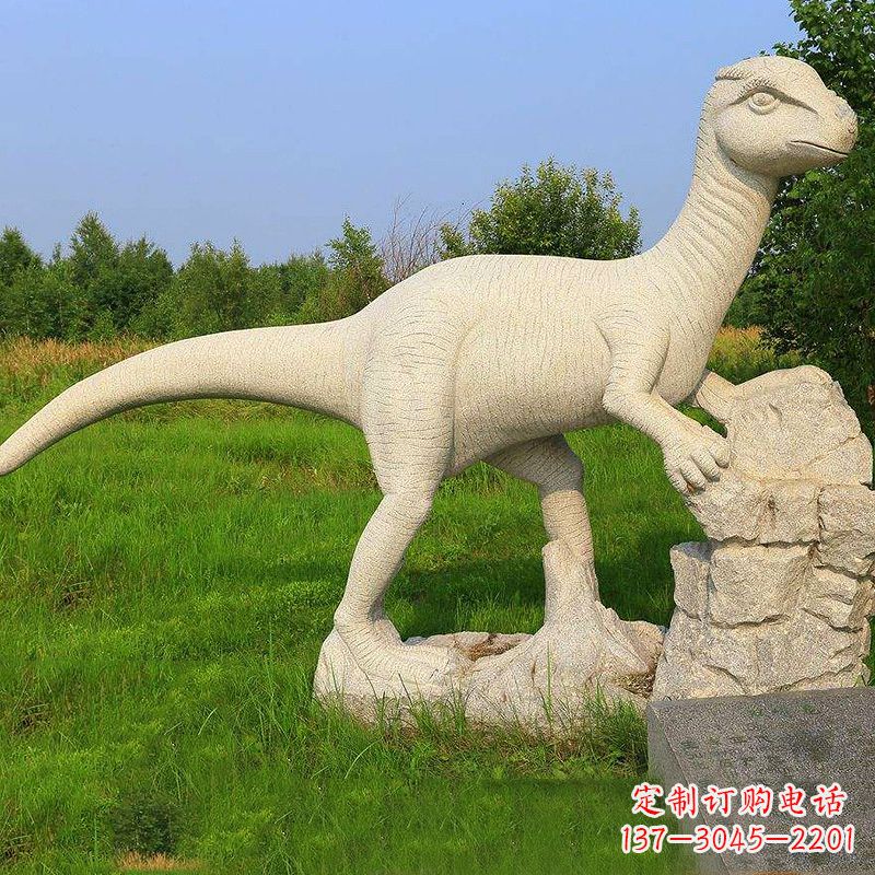 常州雕刻恐龙的砂岩艺术