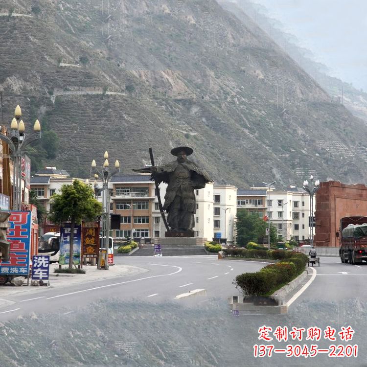 常州唯美雕塑--大禹城市街道景观雕像