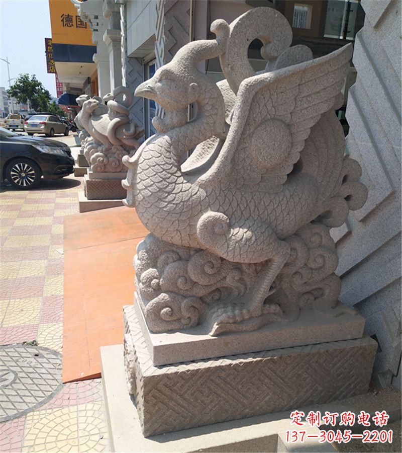 常州珠江朱雀——精美古典雕塑摆件