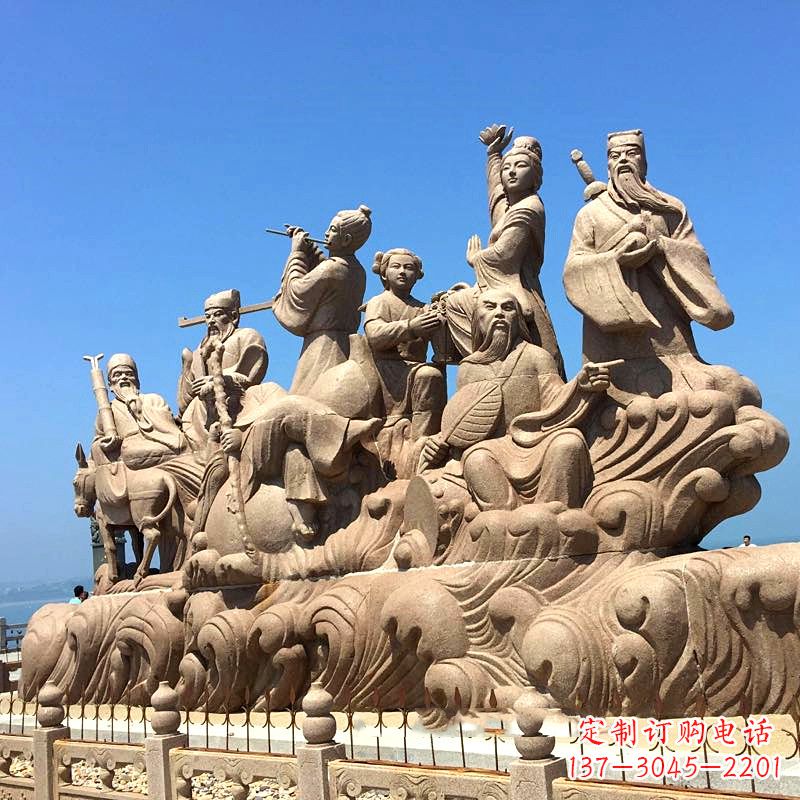 常州神秘八仙,精美石雕让你留恋
