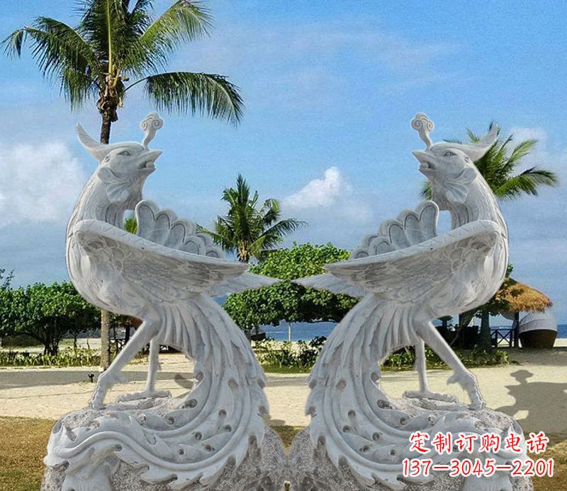 常州精美凤凰石雕,让你的空间闪耀光芒