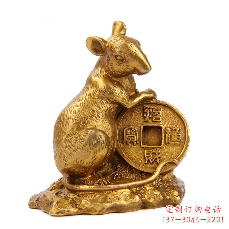 常州高质量铸铜鎏金动物雕塑
