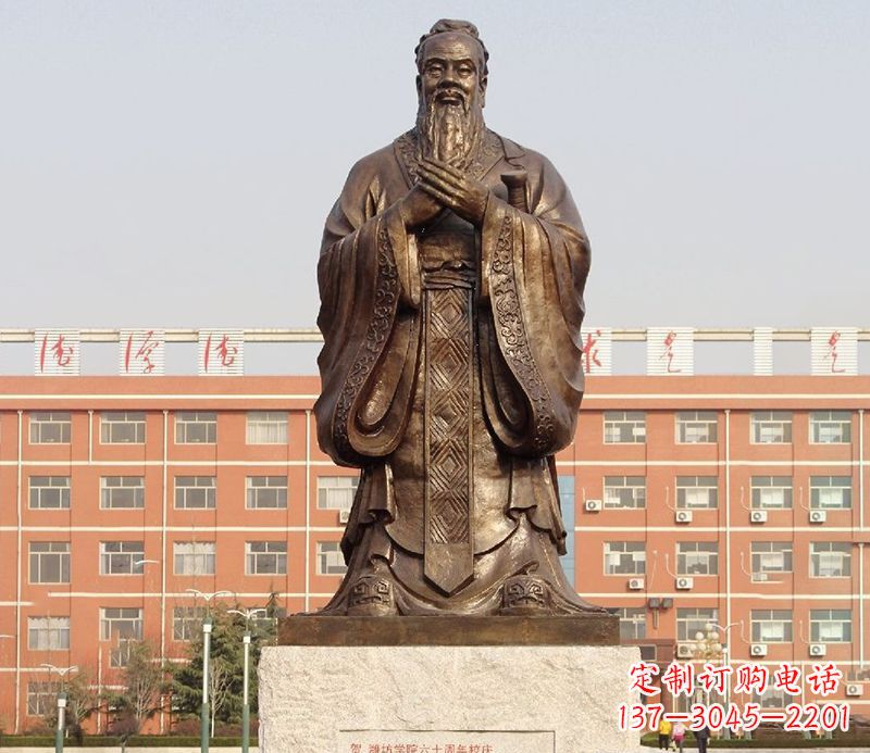常州传承孔子雕塑,传播中华文化