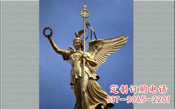 常州优雅的胜利女神铜雕
