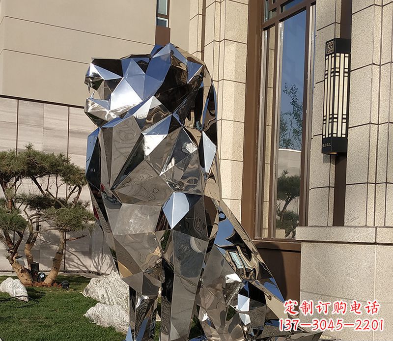 常州历史荣耀:狮子雕塑门口摆件