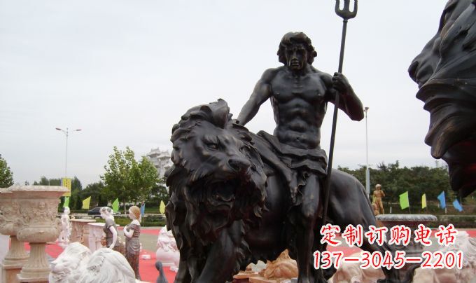 常州狮子座铜雕:狮子雕塑把你的星座进行升华