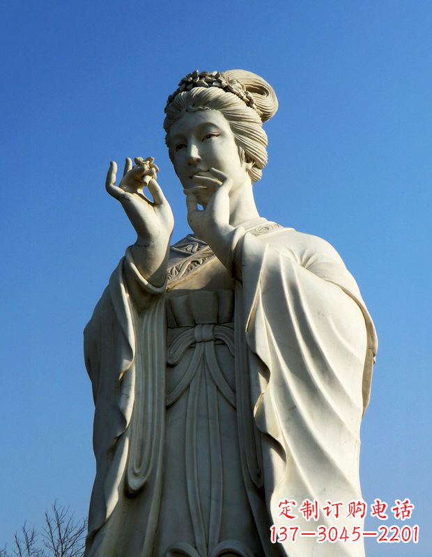 常州精美绝伦的古代美女雕像