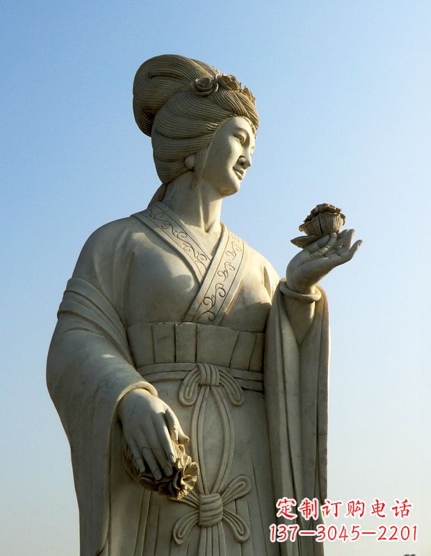 常州中领雕塑推出的古典美人雕塑,是一个古典美…