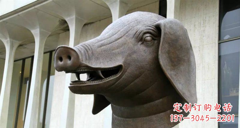 常州中领雕塑十二生肖铜雕，带来家庭的幸福祝福